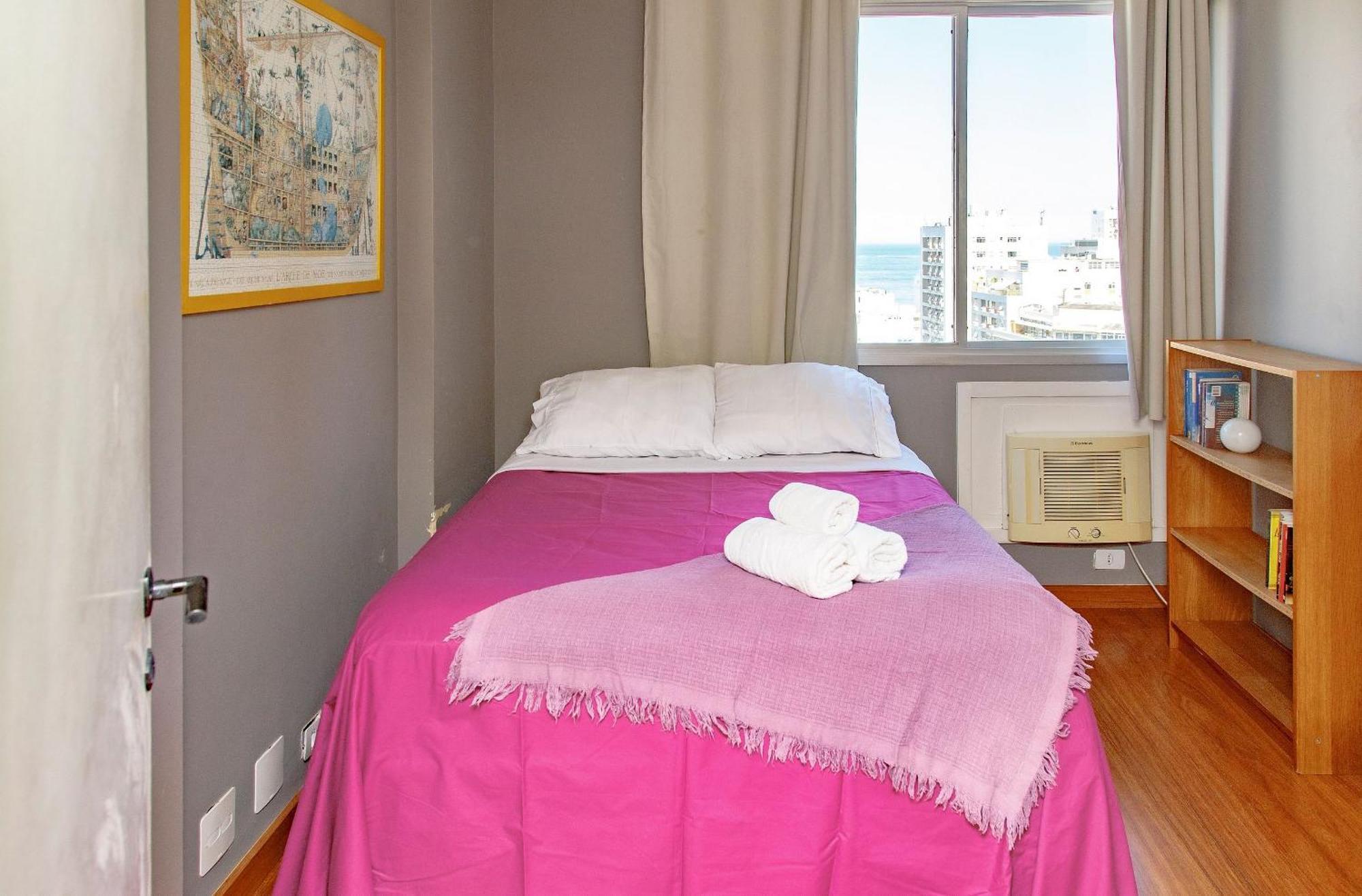 Jumpinbed - Leblon Flat Service - Sala E Quarto Com Varanda E Vista Do Mar. Rio de Janeiro Bagian luar foto